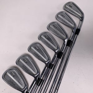 Titleist 710 CB Iron Set 4-PW KBS Tour Stiff Steel Mens RH Midsize Grips