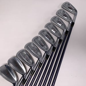 Mizuno T-Zoid Pro Forged Iron Set 3-PW+GW+SW Tour Exsar Senior Graphite Mens RH