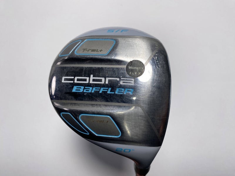 Cobra T-Rail + Womens 5 Fairway Wood 20* Tour AD G 55g Ladies Graphite Womens RH