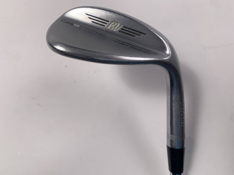 Titleist Vokey SM9 Tour Chrome Lob Wedge LW 58* 8 Bounce M-Grind Wedge Mens RH