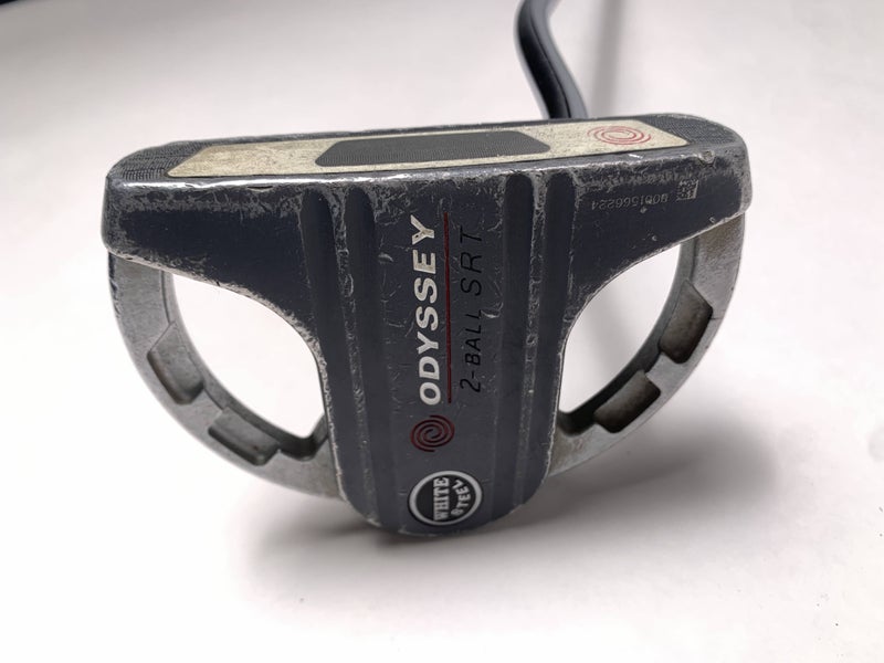 Odyssey White Steel 2-Ball SRT Putter 35" Mens RH