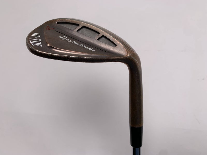 TaylorMade HI-TOE RAW Lob Wedge LW 62* 9 Bounce Project X LZ 6.5 125g Mens RH