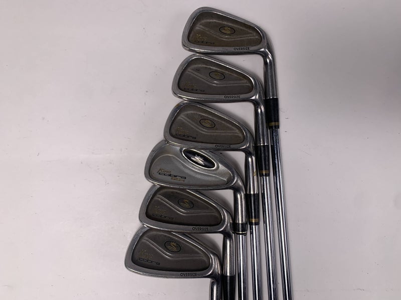 Cobra King Cobra Oversize Iron Set 4-9 Regular Steel Mens RH