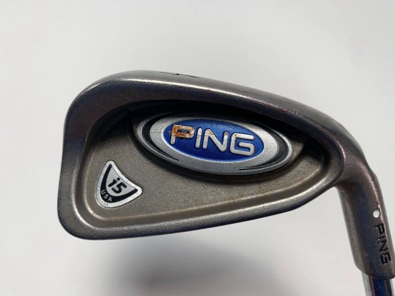 Ping i5 Single 4 Iron White Dot 3* Up Cushin Regular Steel Mens RH