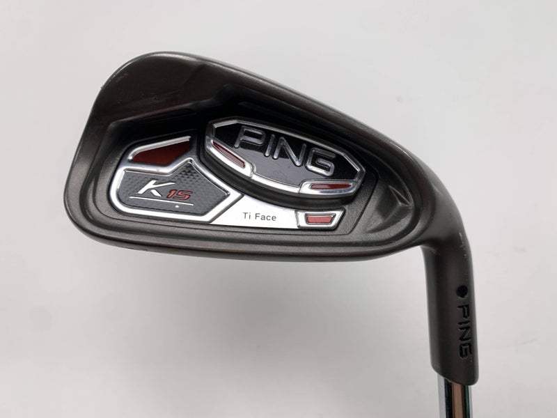 Ping K15 Single 6 Iron Black Dot AWT Regular Steel Mens RH NEW