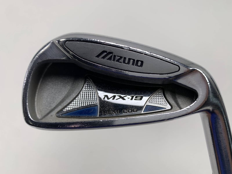 Mizuno MX 19 Single 6 Iron Exsar IS2 Senior Graphite Mens RH Midsize Grip