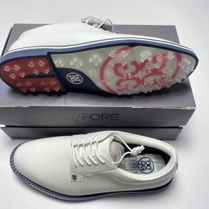 G/Fore Mens Collection Gallivanter Golf Shoes White Blue Men's 12.5 (G4MC20EF01)