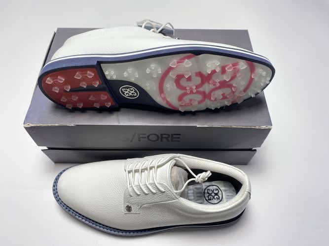 G/Fore Mens Collection Gallivanter Golf Shoes White Blue Men's 12.5 (G4MC20EF01)