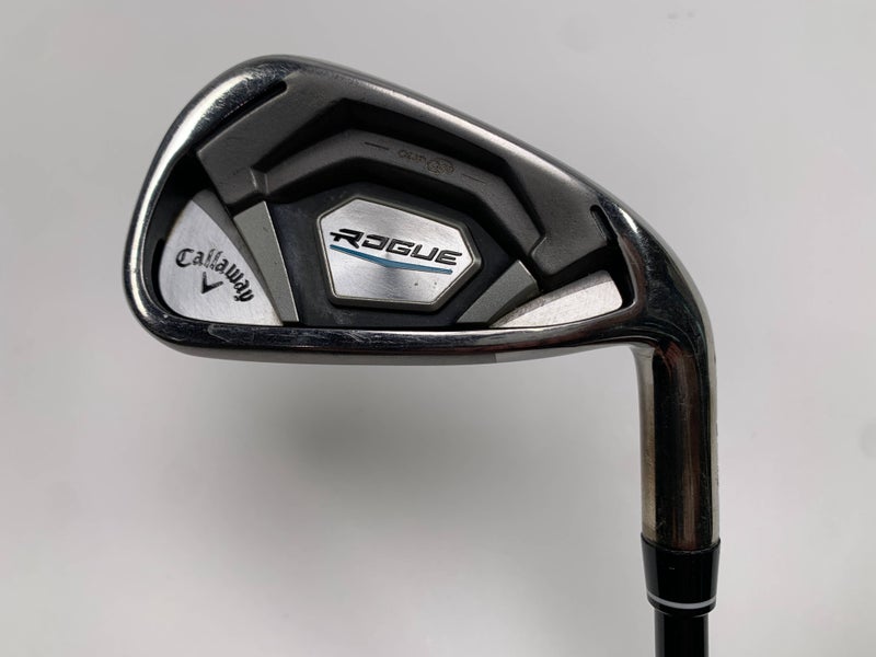 Callaway Rogue Single 7 Iron Fujikura Vista Pro Senior Graphite RH Oversize Grip