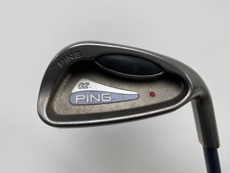 Ping G2 Ladies Single 9 Iron Red Dot 1* Flat TFC100 Ladies Graphite Womens RH