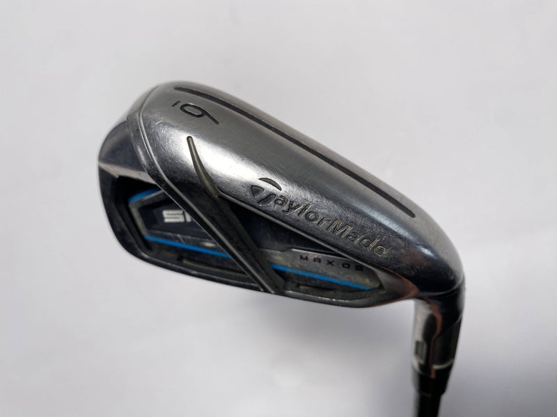 TaylorMade SIM2 MAX OS Single 6 Iron KBS Max Iron 65 Regular Graphite Mens RH