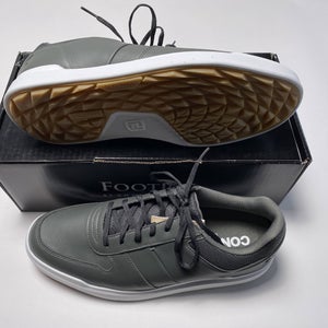 FootJoy Contour Casual Golf Shoes Charcoal Gray White Men's SZ 11.5 (54375)