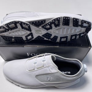 FootJoy Superlites XP BOA Golf Shoes White Men's SZ 11.5 (58091)