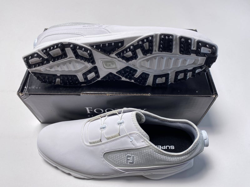FootJoy Superlites XP BOA Golf Shoes White Men's SZ 11.5 (58091)