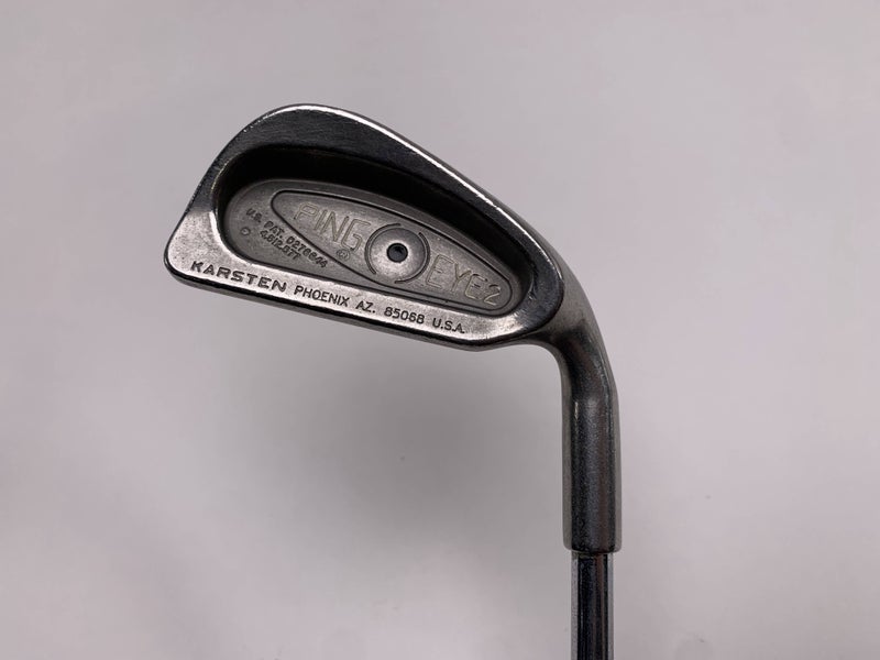 Ping Eye 2 Single 2 Iron Black Dot Karsten ZZ-Lite Regular Steel Mens RH