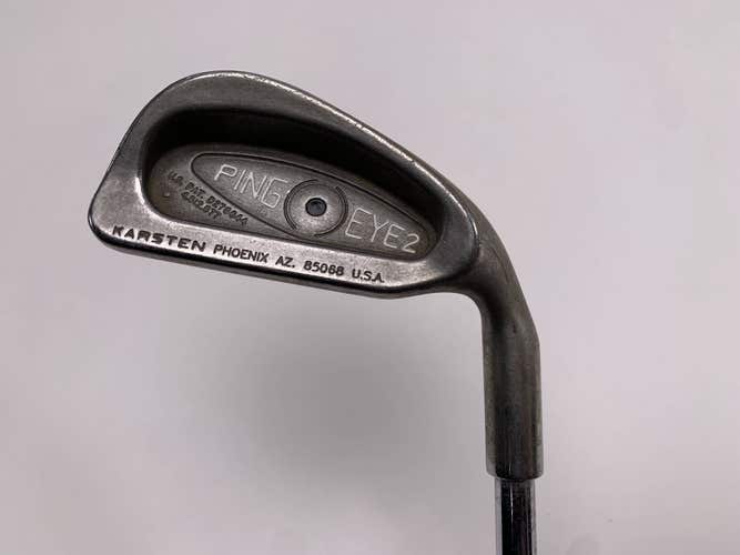 Ping Eye 2 Single 4 Iron Black Dot Karsten ZZ-Lite Regular Steel Mens RH
