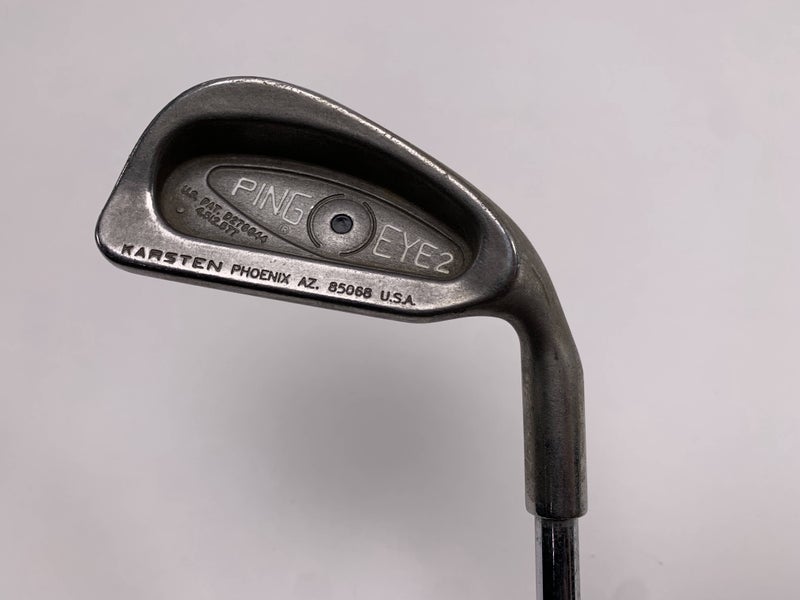 Ping Eye 2 Single 4 Iron Black Dot Karsten ZZ-Lite Regular Steel Mens RH