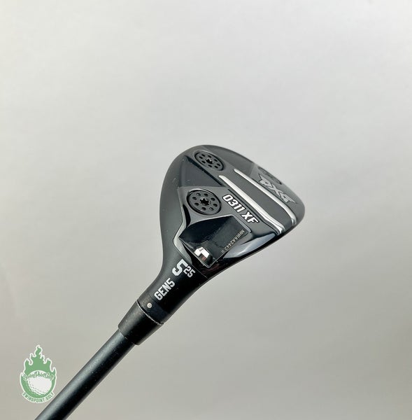 Right Handed PXG 0311 XF Gen 5 5 Hybrid 25* 60g Stiff Flex Graphite Golf Club