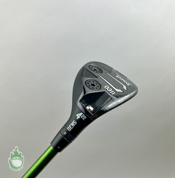 Right Handed PXG 0311 Gen 5 4 Hybrid 22* Extra Stiff Flex Graphite Golf Club