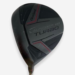 Cleveland Launcher HB Turbo 3 Wood 15° Left Handed Regular Flex Graphite Shaft