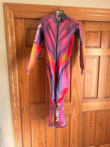 Unisex Medium Karbon Ski Suit (Used) FIS Legal