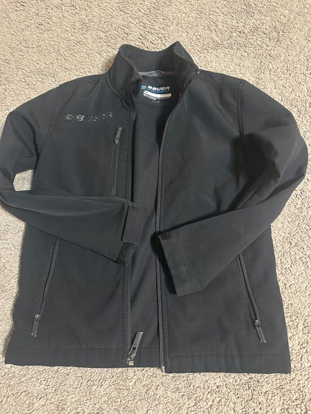 Black Kids Unisex XS Bauer Jacket (Used)