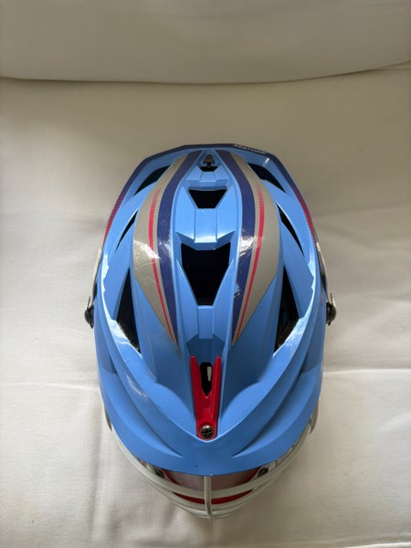Cascade XRS Lacrosse Helmet - Blue and White(Retail: $350)
