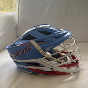 Cascade XRS Lacrosse Helmet - Blue and White(Retail: $350)