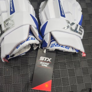 STX Surgeon RZR2 Lacrosse Gloves Large (New)