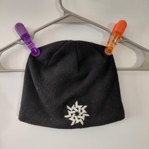 Helly Hansen Keystone Ski Resort Colorado Black Knit Fleece Lined Beanie Hat