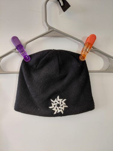 Helly Hansen Keystone Ski Resort Colorado Black Knit Fleece Lined Beanie Hat