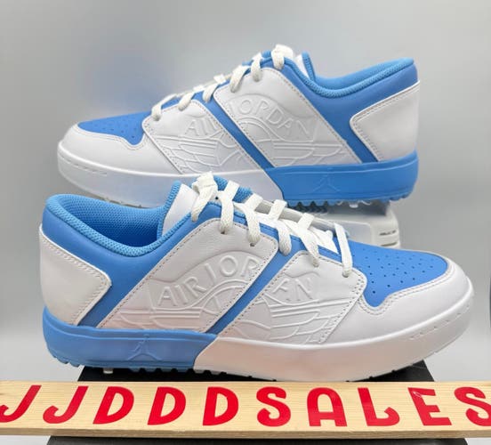 Nike Air Jordan NU Retro 1 Low G Golf UNC White-Univ Blue FZ4153-101 Men’s Sz 11
New With Box
