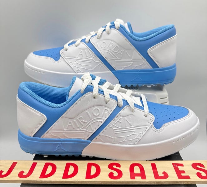 Nike Air Jordan NU Retro 1 Low G Golf UNC White-Univ Blue FZ4153-101 Men’s Sz 11
New With Box
