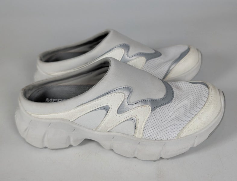 Merrell Float Pro Womens Size: 6 Slide Slip On Shoe White Gray