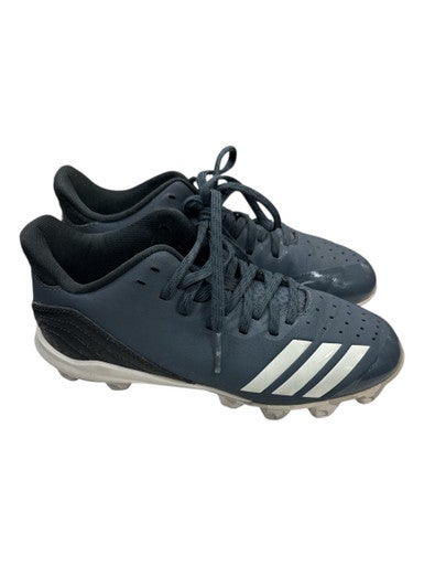 Adidas (Used) Size M 3.5 (W 4.5) White Kid's Molded Cleats
