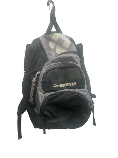 Used Demarini 2 BAT BAG BB/SB Player Backpack Black 11862-S000091347