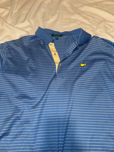 Peter Millar Masters Blue XL Men's cotton Shirt (Used)