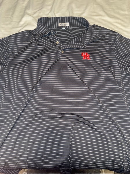 UH Peter Millar Gray Large Men's Shirt (Used)