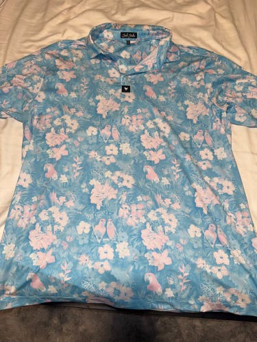 Bad Birdie Blue XL Men's Shirt (Used)