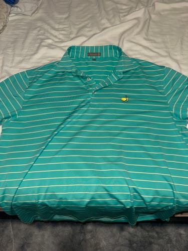 Peter Millar Masters Large Men's golf Shirt (Used)
