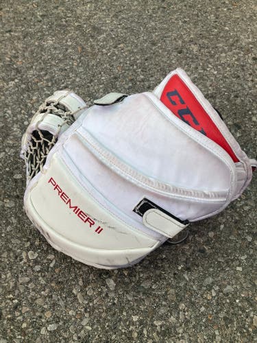 Senior CCM Premier II Pro Regular Goalie Glove | Pro Stock