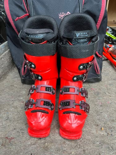 Kid's Atomic All Mountain Redster STI 90 Soft Flex (Used)