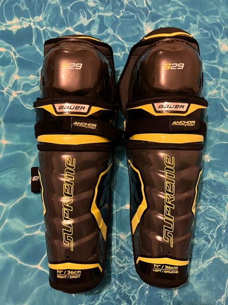 Senior Bauer Supreme S29 Shin Pads 14" (Used)