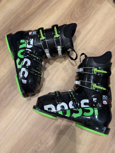 Mondo 25 & 25.5 Unisex Rossignol Comp J All Mountain Ski Boots Soft Flex (Used)