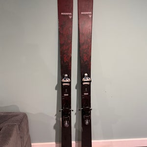 Unisex 2021 All Mountain 178 cm Rossignol Black Ops Escaper Skis With Bindings (Used)