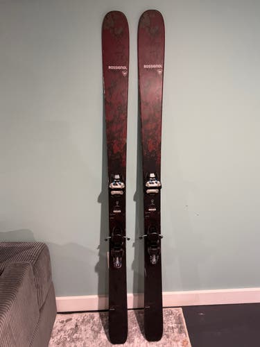 Unisex 2021 All Mountain 178 cm Rossignol Black Ops Escaper Skis With Bindings (Used)
