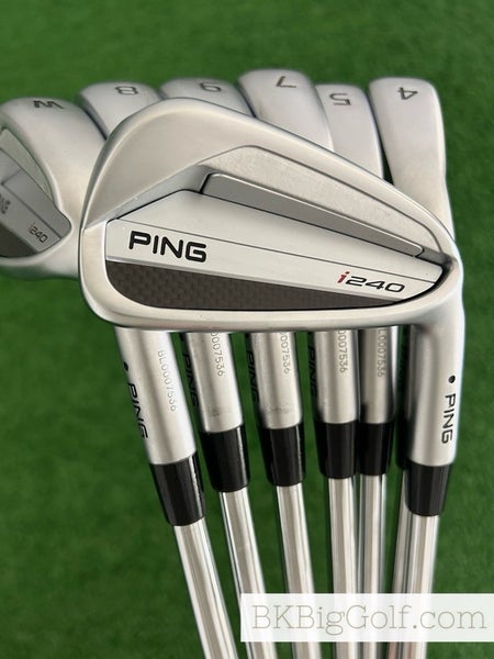Ping i240 Iron Set 4-W / KBS Tour-V Stiff