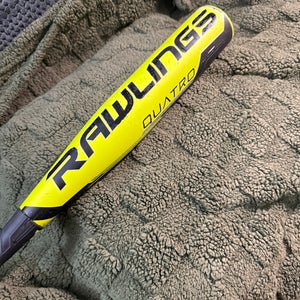 2018 RAWLINGS QUATRO GLOWSTICK Composite USSSA 30in 20oz (-10) (Used)