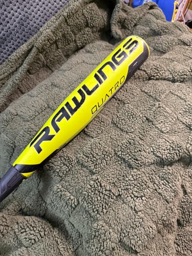 2018 RAWLINGS QUATRO GLOWSTICK Composite USSSA 30in 20oz (-10) (Used)