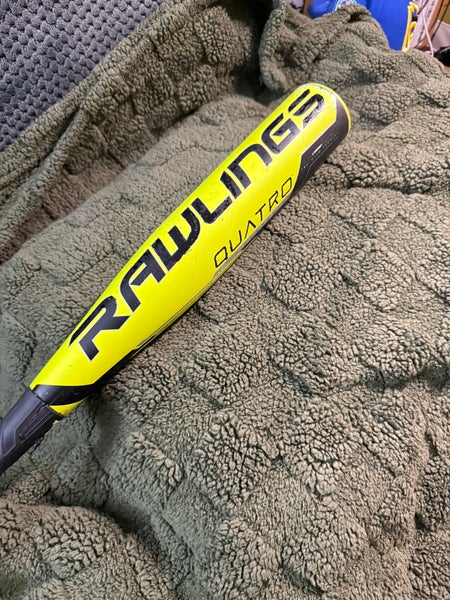 2018 RAWLINGS QUATRO GLOWSTICK Composite USSSA 30in 20oz (-10) (Used)